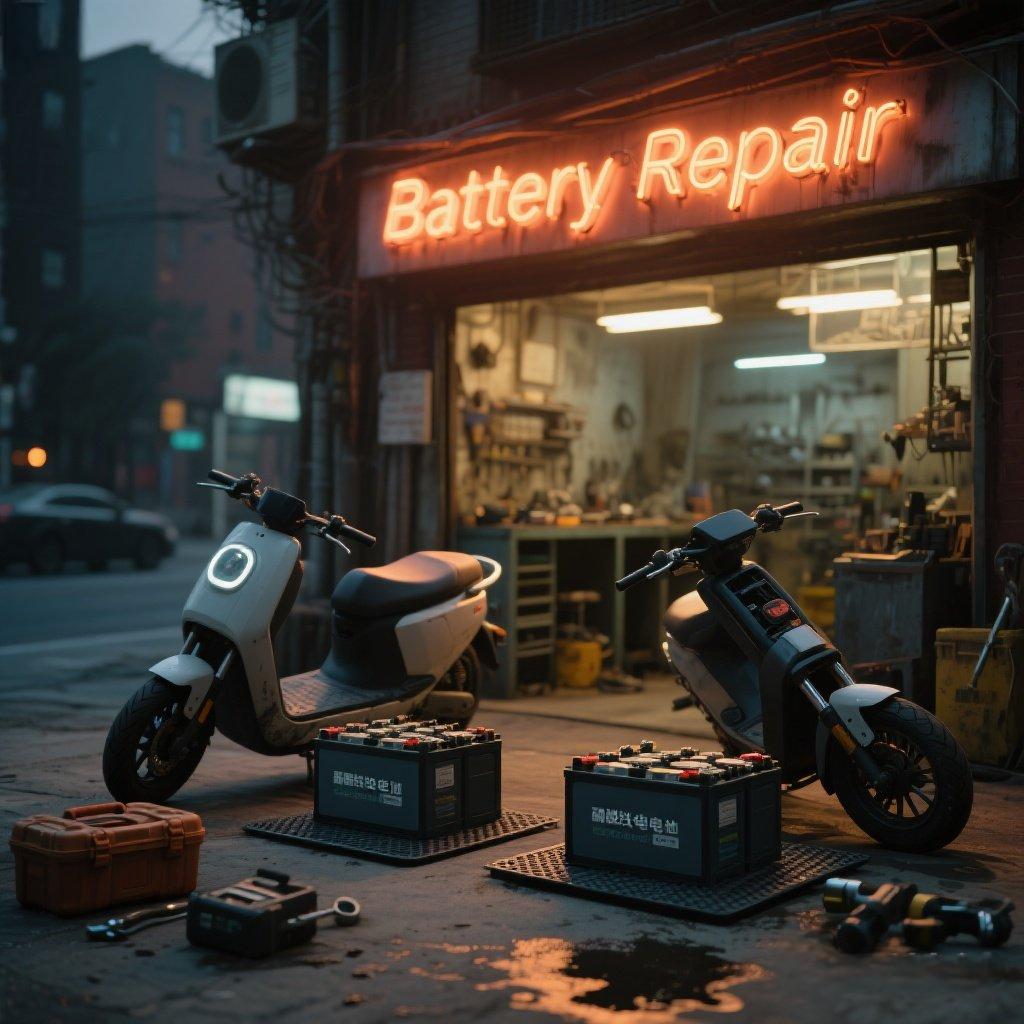 Electric-scooter-battery-repair