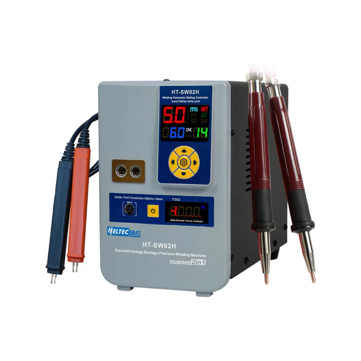 Wholesale Battery Spot Welder HT SW02H 42KW Capacitor 18650 Battery Welding Machine Manufacturer and Supplier Heltec